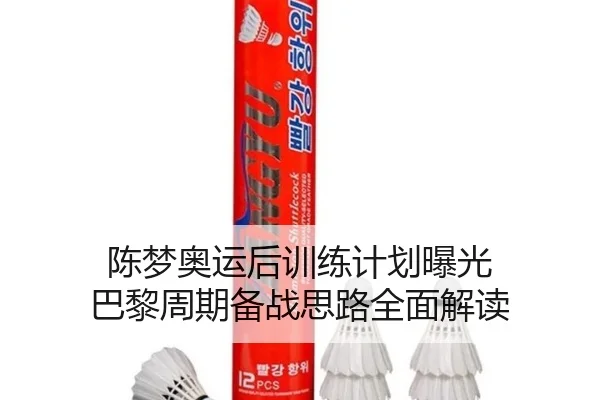 陈梦奥运后训练计划曝光 巴黎周期备战思路全面解读